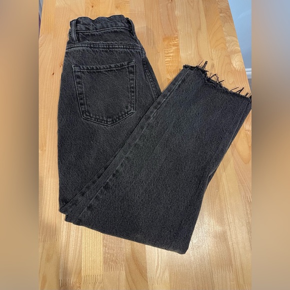 Women’s Pacsun Black High Rise Straight‎ Jean In Size 24 - Picture 5 of 5